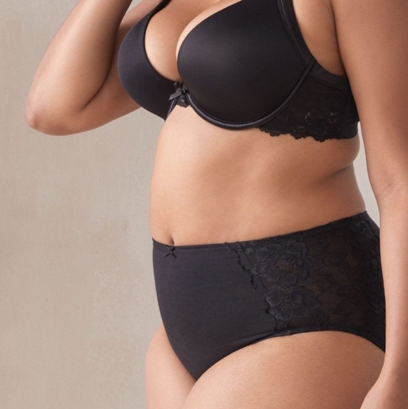 TiVoglio Other - TiVoglio Black Lace Shapewear High Waist Panty 1X
